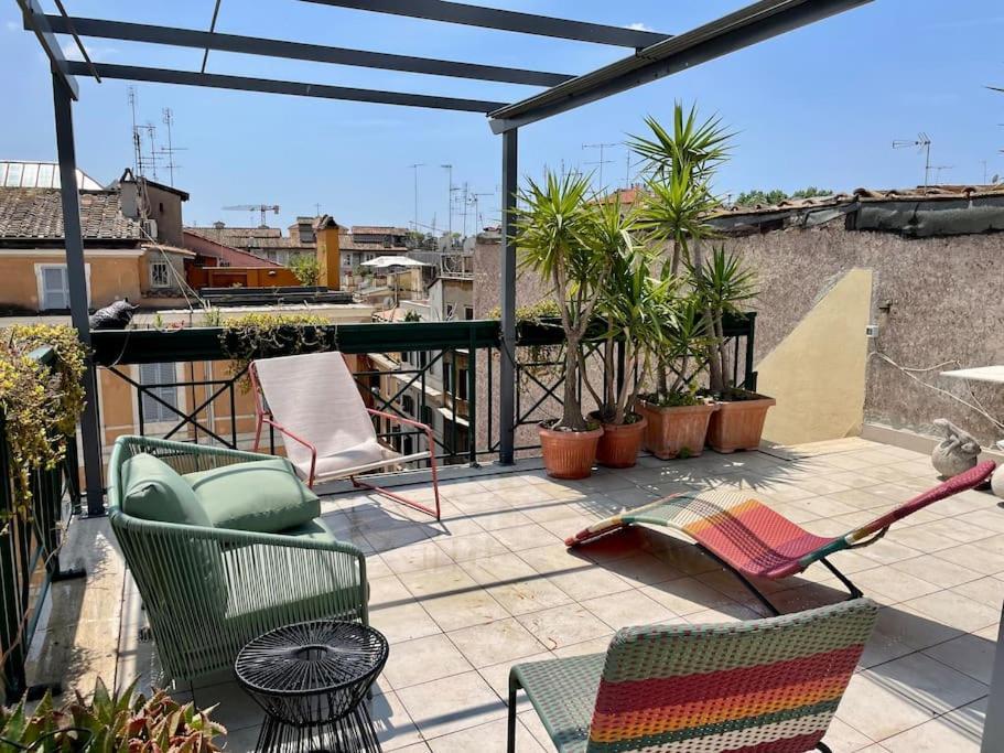 Suity I Penthouse With Two Terraces Roma Ngoại thất bức ảnh